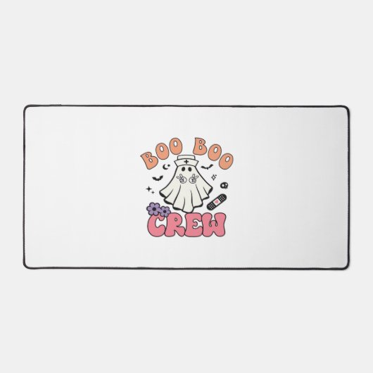 Boo Boo Crew Nurse Halloween Ghost Funny Classic T (Recto)