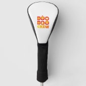Boo Boo Crew Oversized T-shirt Golfheadcover (Voorkant)
