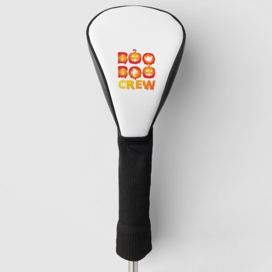 Boo Boo Crew Oversized T-shirt Golfheadcover (Voorkant)