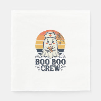 Boo Boo Crew Schattige Verpleegster Geest Hallowee Servet