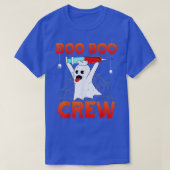 Boo Boo Crew Shirt Ghost Funny Halloween Costume N (Design voorkant)