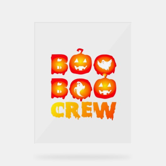 Boo Boo Crew T-Shirt surdimensionné (Recto)