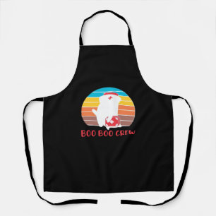 Boo Boo Crew Verpleegster Grappige Geest Halloween Schort