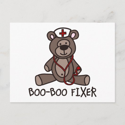 Boo Boo Fixer Briefkaart (Voorkant)