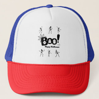 Boo Boo Geest & Skeletten Halloween griezelig Trucker Pet