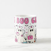 "Boo Boo Halloween Ghost Doctor & Nurse Coffee Mug (Centre)