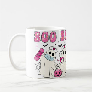 "Boo Boo Halloween Ghost Doctor & Nurse Coffee Mug