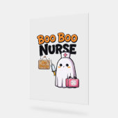Boo Boo Infirmière En Service Classique T-Shirt (Angle)
