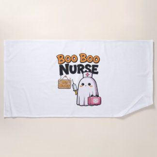 Boo Boo Nurse On Duty Classic T-shirt Strandlaken