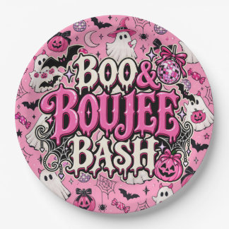 Boo & Boujee Bash Papieren Bordje