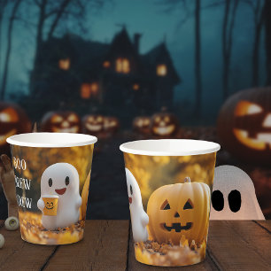 Boo Brew Crew Papieren Bekers