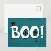 Boo. Briefkaart (Voorkant / Achterkant)