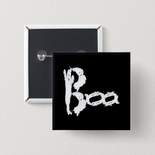 Boo Button (Voorkant /achterkant)