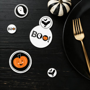 Boo! Confettis de table Halloween