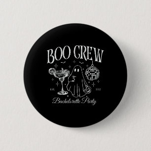 Boo Crew Chelorette Party Halloween Witchy Bridal Ronde Button 5,7 Cm