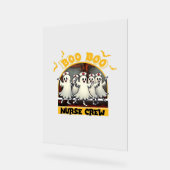 BOO CREW CLASSIC NURSE HALLOWEEN T-SHIRT Overs (Angle)