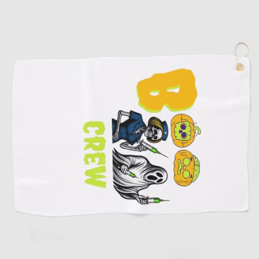 Boo Crew Classic T-shirt Golfhanddoek (Horizontaal)