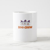 Boo Crew – Cute Halloween Ghosts Design Extra Grote Beker (Voorkant)