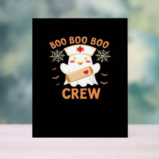 Boo Crew Drôle Fantôme Éffrayant Halloween Infirmi (Neutre)