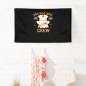 Boo Crew Funny Ghost Spooky Halloween Nurse T-Shir Spandoek (Insitu)