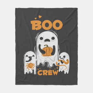 Boo Crew Geest Halloween fleece deken