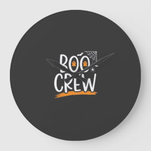 Boo Crew Halloween Geest Design_1 Grote Klok