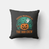 Boo Crew Halloween Geest Pompoen Ontwerp_1 Kussen (Voorkant)