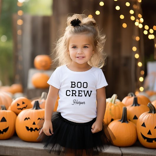 Boo Crew Monogrammed Halloween