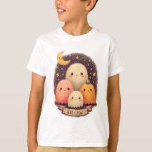 Boo Crew Mooie Geest Familie Halloween T-Shirt