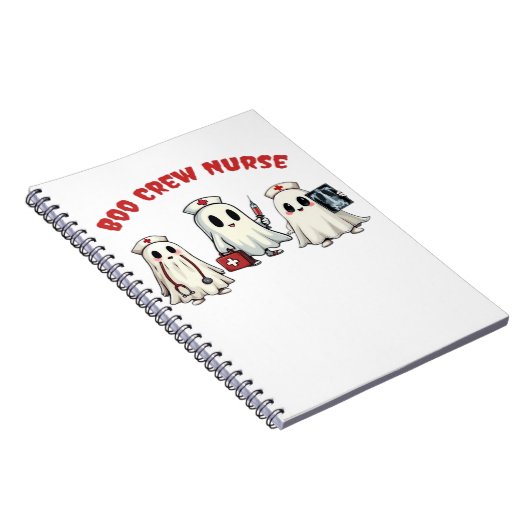 BOO CREW NURSE Essential T-shirt Notitieboek (Rechterzijde)