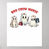 BOO CREW NURSE Essential T-shirt Poster (Voorkant)