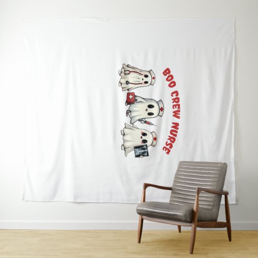 BOO CREW NURSE Essential T-shirt Wandkleed (In Situ (horizontaal))