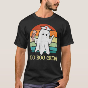 Boo Crew Nursing Life RN LPN CNA T-shirt