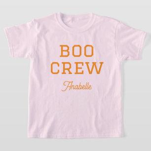 Boo Crew Persoonlijke Halloween T-shirt