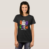 BOO Crew Retro Custom Family Matching Halloween T-shirt (Voorkant volledig)