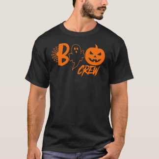 Boo Crew Retro Halloween Matchende Familie Groep V T-shirt