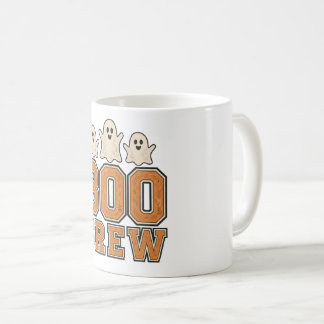 Boo Crew Schattig Geest Halloween Ontwerp Koffiemok