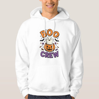 Boo Crew Schattig Geest Pompoen Halloween Shirt On