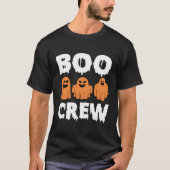 Boo Crew Sinaasappel Halloween Family Matching T-shirt (Voorkant)
