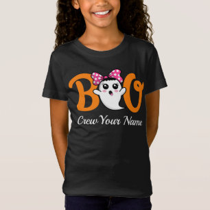 Boo Crew Sinaasappel Halloween Family Matching T-shirt