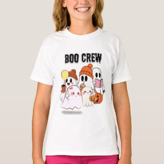 Boo Crew T-shirt | Schattig Geesten Team Halloween