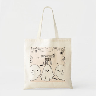 Boo Crew Trick or treat Bags Tote Bag