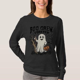 Boo Crew Voor altijd Vintage Ghost Halloween Shirt