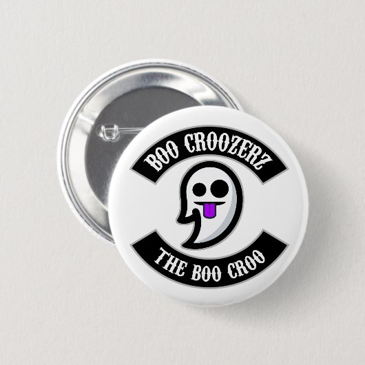 Boo Croozerz - De Boo Croo Button (Voorkant /achterkant)