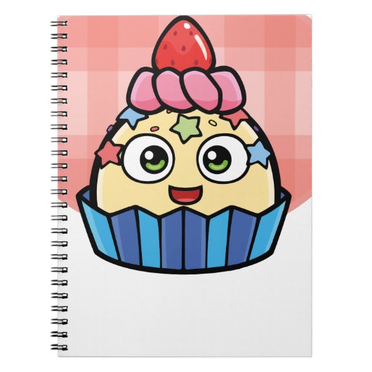 Boo Cupcake-producten Notitieboek (Voorkant)