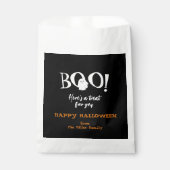BOO Cute spook Halloween-handtassen Bedankzakje (Voorkant)