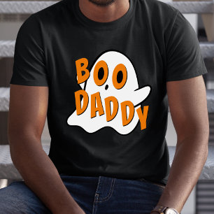 Boo Daddy Vader Ghost Halloween White T-shirt