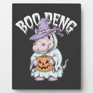 Boo deng Spooky Halloween Moo Deng Baby Hippo Fotoplaat
