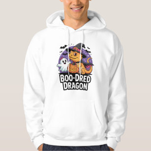 Boo-Dred Dragon Halloween kunstwerk Hoodie