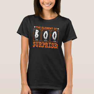 Boo-element in de vakkundewetenschap t-shirt